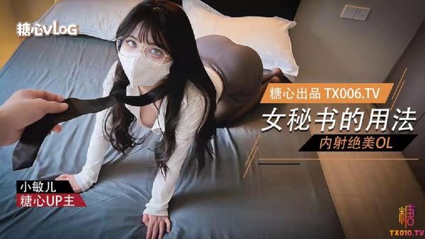 糖心vlog 女秘书的用法 内射绝美OL 小敏儿