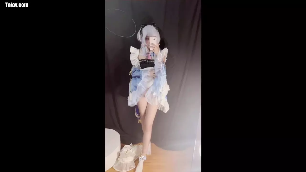 化身神里公主揉穴自慰，白丝玉足看起来好美味 沐沐酱