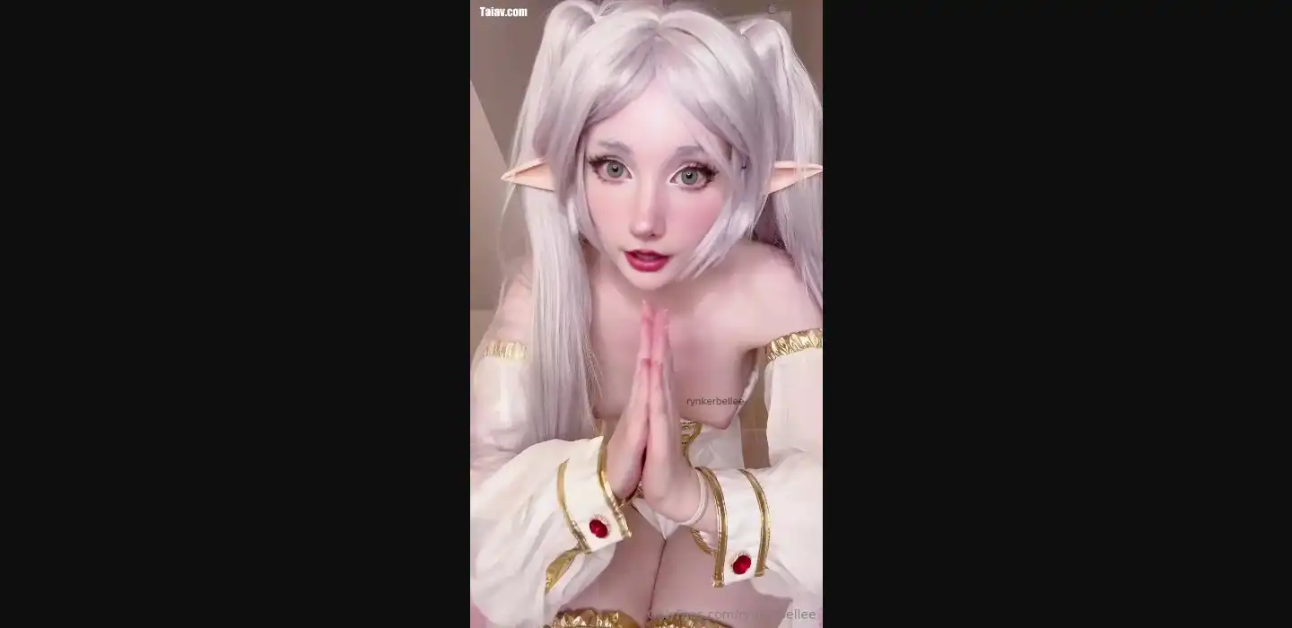 Cosplay芙莉蓮，自慰小穴 - Rynkerbelle